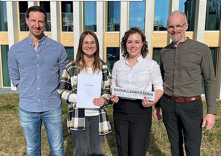 Notfallsanitäterinnen Abschluss 2026